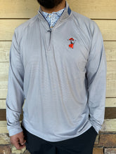 Load image into Gallery viewer, Johnnie-O Steffen Striped Performance 1/4 Zip Pullover