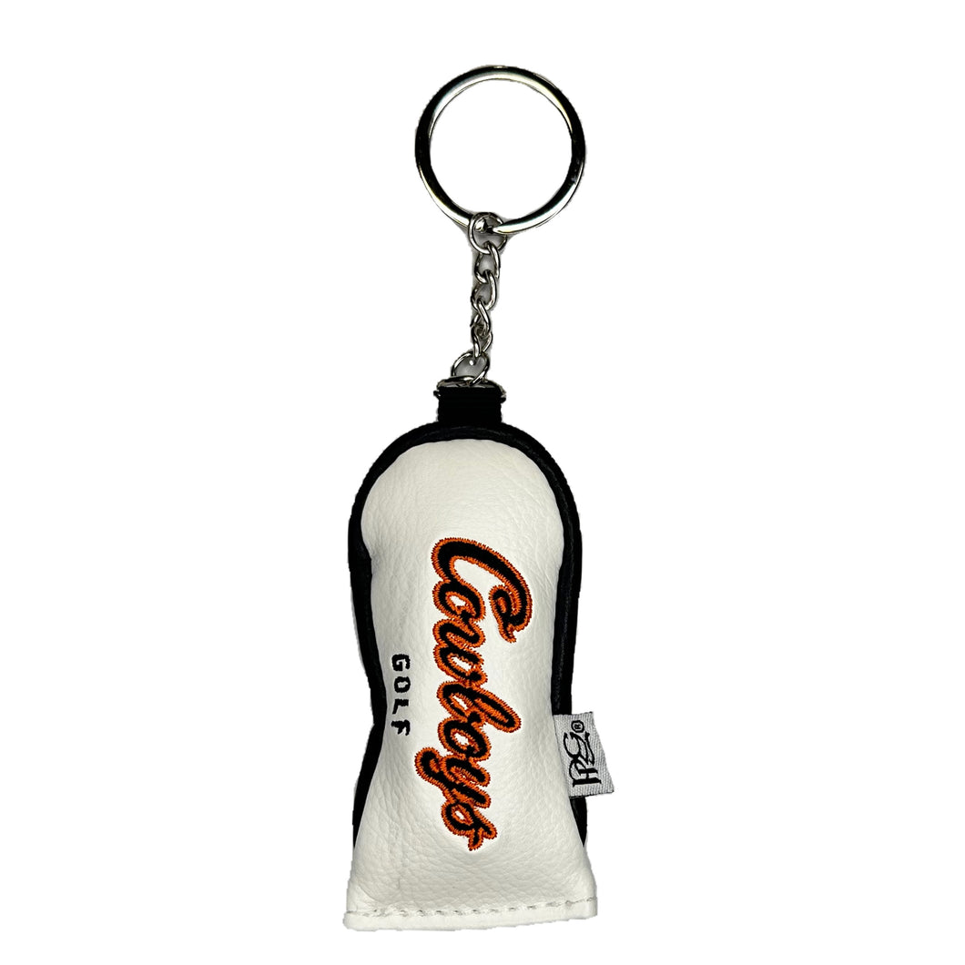 PRG Cowboys Golf Wood Cover Keychain