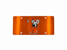 Load image into Gallery viewer, Wincraft Swinging Pete Metallic License Plate
