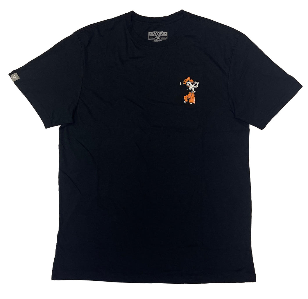 Levelwear Cowboys Flag T-Shirt Black