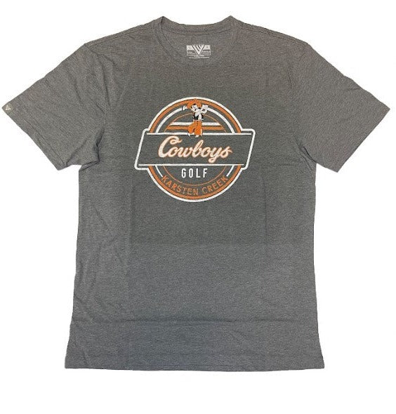 Levelwear Cowboys Golf T-Shirt Grey